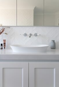 Sydney plumbing improvements - modern bathroom with upgraded fixtures
